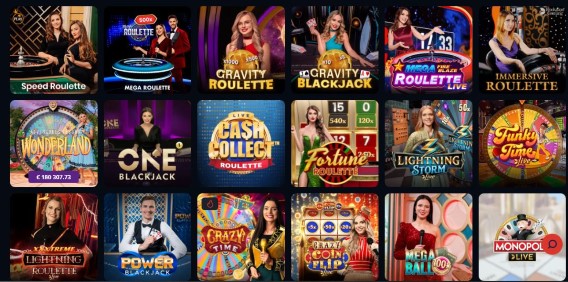 Play live roulette and blackjack games at Lama Bet casino